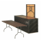 Tisch Modell RP abgebildet Modell RP63 offen, gestapelt und von unten (76 x 182 x 76)
